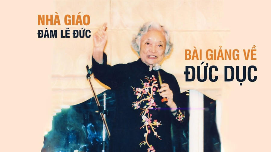 Nhà giáo Đàm Lê Đức.