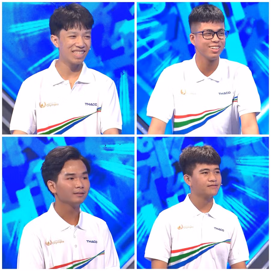 4 thí sinh dự thi