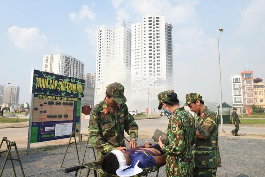 Diễn tập khu vực phòng thủ thành phố năm 2019 Diễn tập khu vực phòng thủ thành phố năm 2019