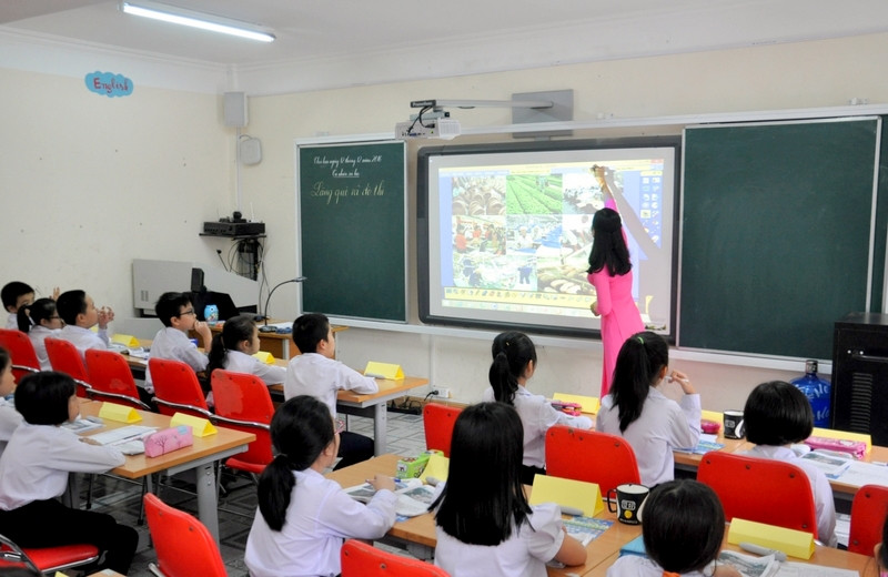 CNTT có vai trò lớn đối với ngành giáo dục.