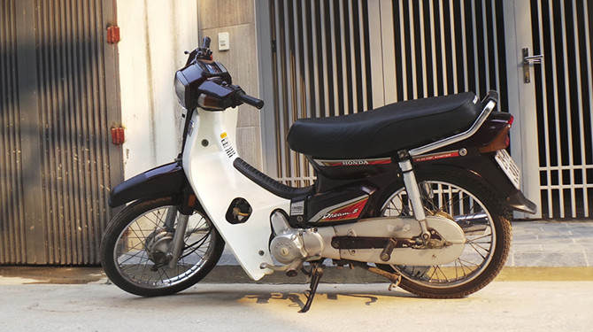 Chiếc Honda Dream vang bóng một thời.