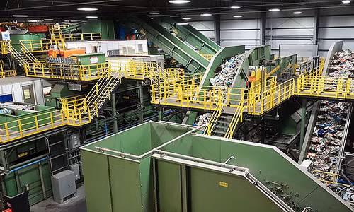 Nhà máy phân loại rác lớn nhất nước Mỹ