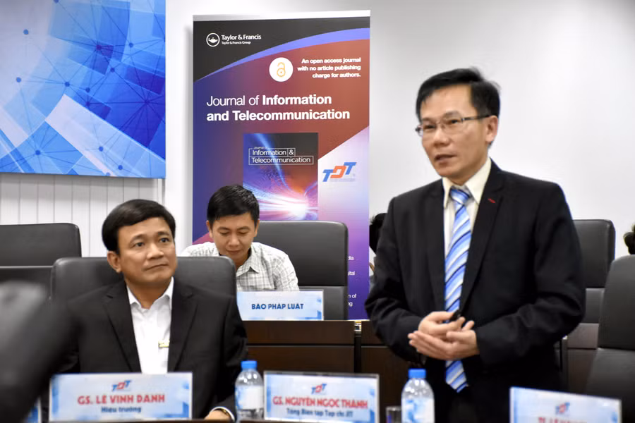 Tổng biên tập tạp chí - GS Nguyễn Ngọc Thành - chia sẻ những dự định sắp tới