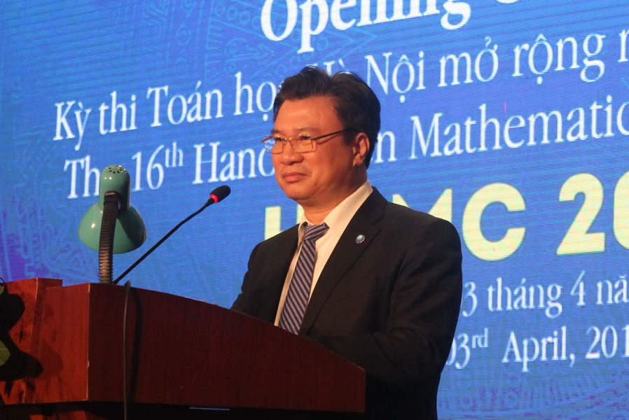 Khai mạc Kỳ thi Toán học Hà Nội mở rộng ảnh 1 Khai mạc Kỳ thi Toán học Hà Nội mở rộng ảnh 1