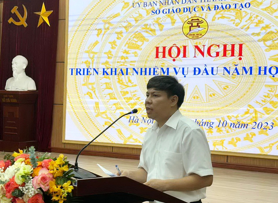 Ông Đào Tân Lý phát biểu tại hội nghị. Ông Đào Tân Lý phát biểu tại hội nghị.