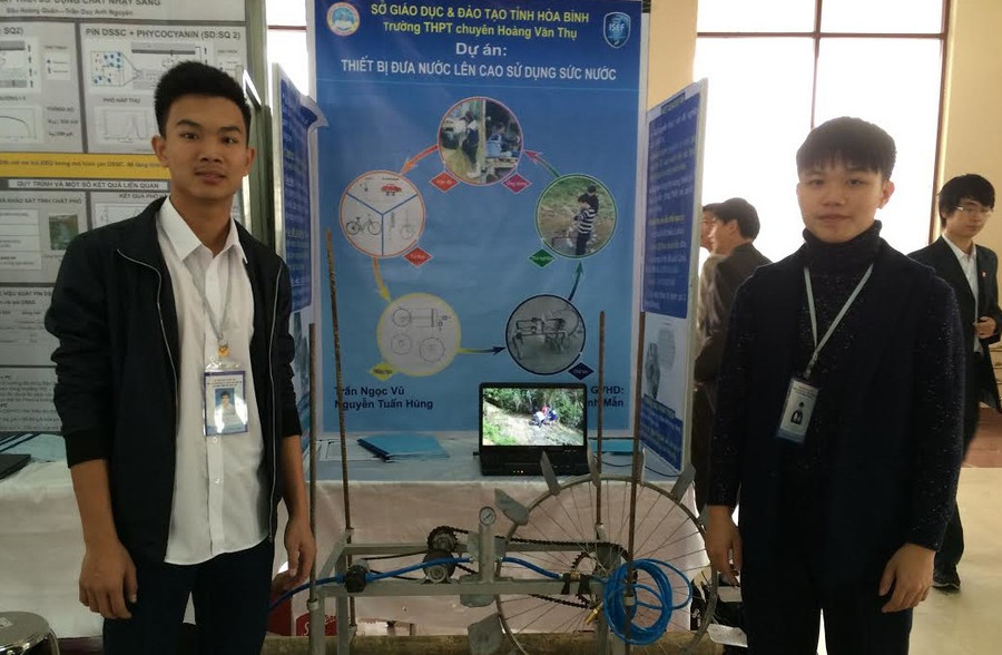 Hùng và Vũ rất tự hào về sản phẩm của mình