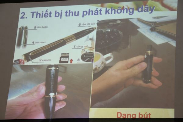 Thiết bị dạng bút dùng để gian lận Thiết bị dạng bút dùng để gian lận