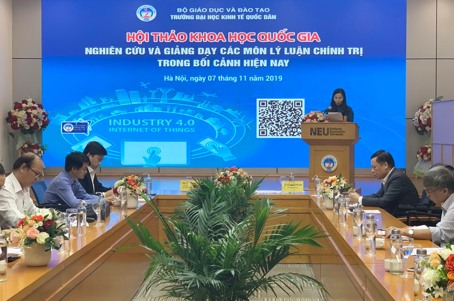 Hội thảo khoa học quốc gia Nghiên cứu và giảng dạy các môn lý luận chính trị trong bối cảnh hiện nay