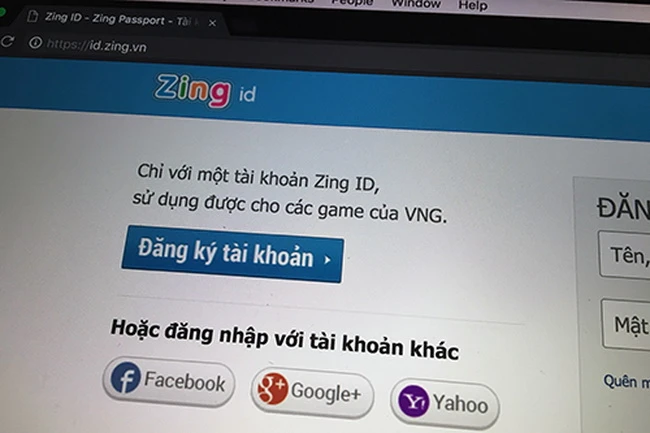 Hơn 160 triệu tài khoản Zing ID bị lộ thông tin