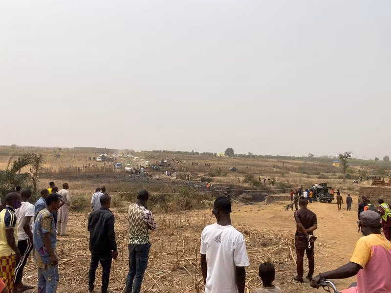 Tai nạn máy quân sự của Nigeria khiến 7 người thiệt mạng