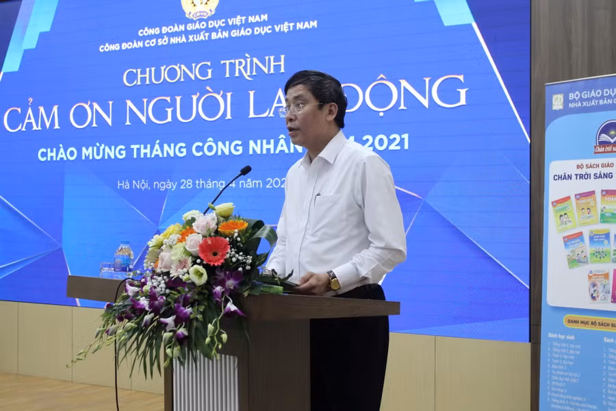 Ông Vũ Minh Đức phát biểu tại chương trình