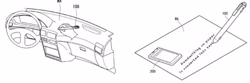 Thông tin viết trên giấy sẽ được bút chuyển sang các thiết bị như smartphone.