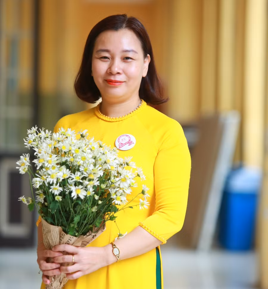 Cô giáo Nguyễn Thị Thanh Tâm đã đạt nhiều thành tích, danh hiệu cao quý của ngành giáo dục Thủ đô.