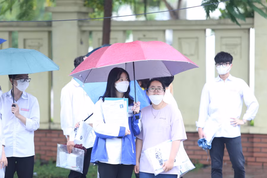 Thí sinh Bắc Ninh dự thi kỳ thi tốt nghiệp THPT 2022.