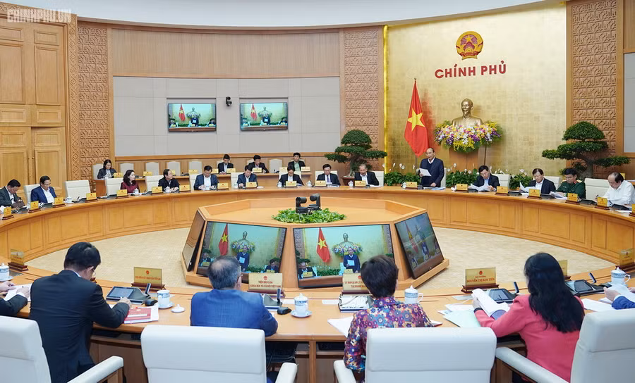 Chính phủ họp phiên chuyên đề về xây dựng pháp luật