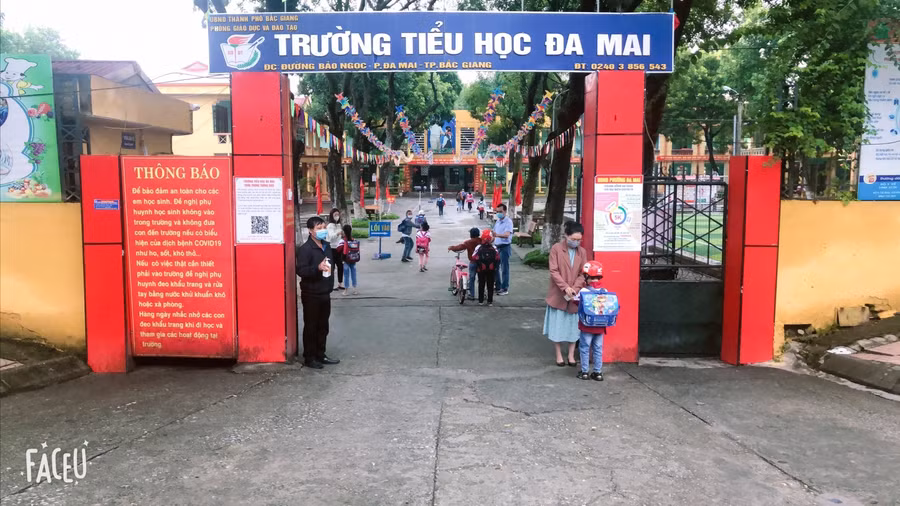 Hình ảnh trường học Bắc Giang thắt chặt công tác phòng chống dịch ảnh 13