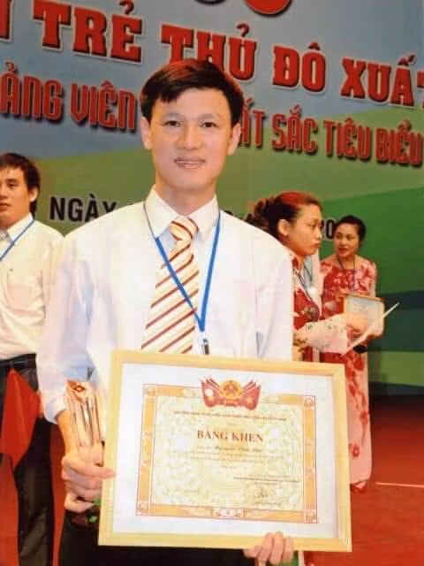 Thầy Nguyễn Văn Đức - giáo viên trường THPT Đồng Quan (Ảnh NVCC).