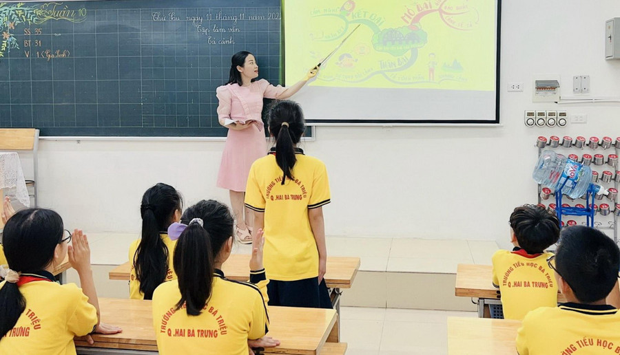 Lớp học của cô Trang