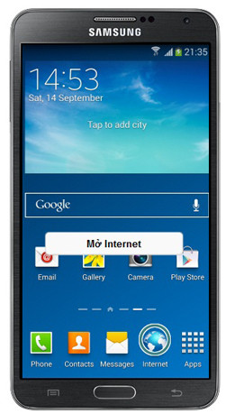 Hướng dẫn sử dụng Note 3 với S Pen: Để sử dụng Screen Write, trước hết hãy mở trình duyệt Internet ra lướt web. D1-Huong-dan-su-dung-Note-3-Samsung-Galaxy-S-Pen.jpg