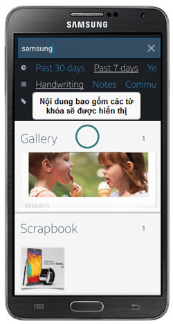 Hướng dẫn sử dụng Note 3 với S Pen: Cuối cùng bạn chỉ cần chọn ra thứ mình cần trong danh sách tìm được. E4,5-Huong-dan-su-dung-Note-3-Samsung-Galaxy-S-Pen.jpg