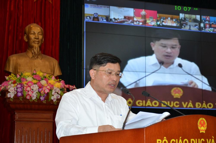 Ông Lê Như Xuyên – Phó Vụ trưởng Vụ Giáo dục Dân tộc, Bộ GD&amp;ĐT. Ảnh NC.