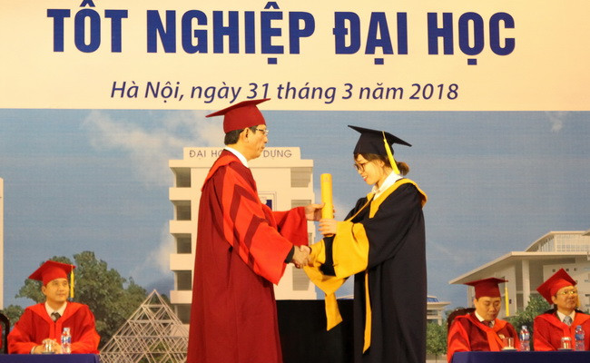 Trao bằng theo nghi thức mới, tiệm cận thông lệ quốc tế