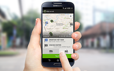 Nở rộ dịch vụ gọi xe ôm qua ứng dụng Smartphone