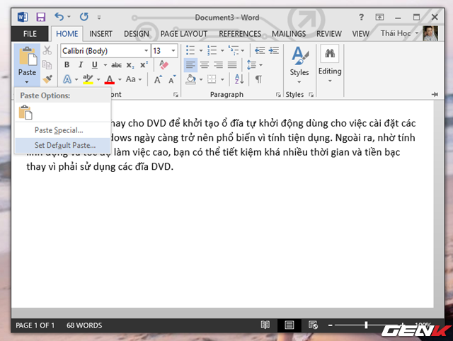 Vài thủ thuật hay khi sử dụng Office 2013 ảnh 6 Vài thủ thuật hay khi sử dụng Office 2013 ảnh 6