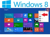 Cài đặt tài khoản trong Windows 8