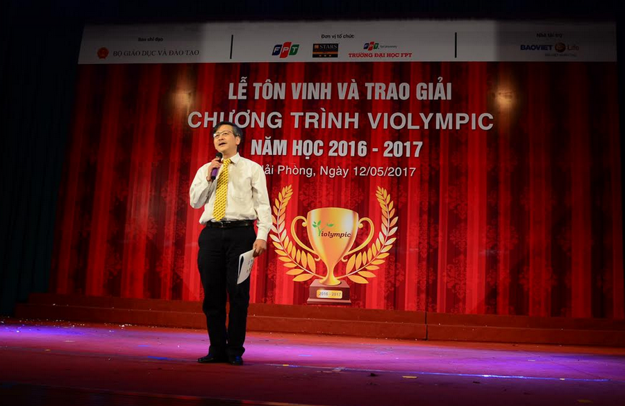 Ông Nguyễn Thành Quang - Phó Tổng Giám đốc TCT BVNT - phát biểu tại Lễ tôn vinh Ông Nguyễn Thành Quang - Phó Tổng Giám đốc TCT BVNT - phát biểu tại Lễ tôn vinh