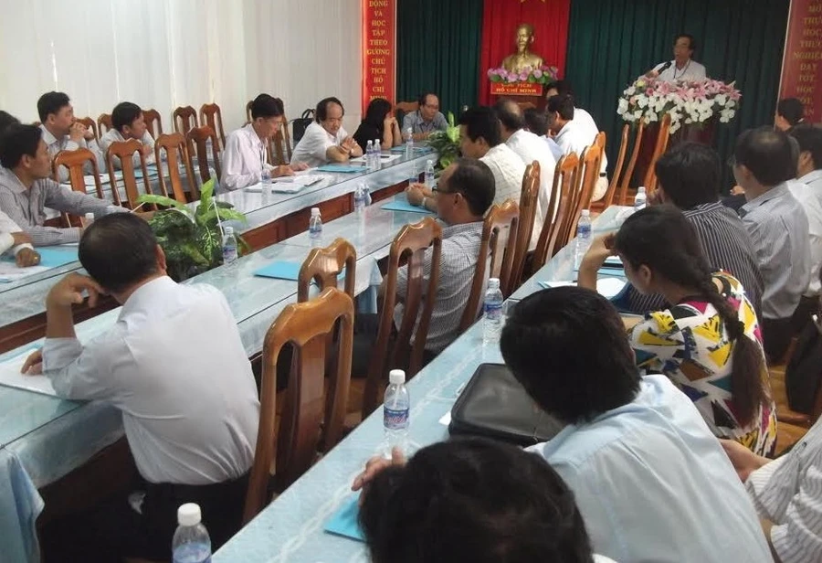 Cà Mau: Họp đánh giá rút kinh nghiệm kỳ thi thử THPT năm 2017