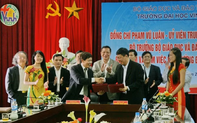 Báo GD&TĐ ký kết Thỏa thuận hợp tác truyền thông với Trường Đại học Vinh