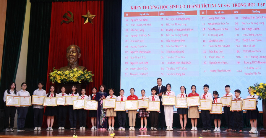 Khen thưởng các học sinh có thành tích xuất sắc trong học tập. Khen thưởng các học sinh có thành tích xuất sắc trong học tập.