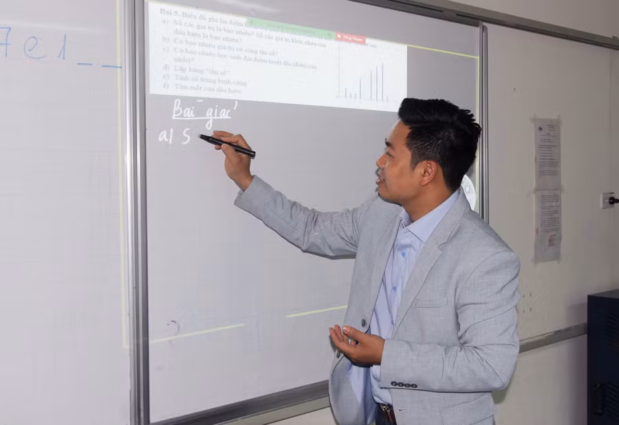 Bài giảng thu hút học sinh với những khám phá mới mẻ.