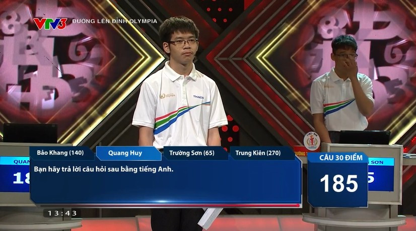 Phần thi Về đích xuất sắc đã mang lại chiến thắng cho Quang Huy. Phần thi Về đích xuất sắc đã mang lại chiến thắng cho Quang Huy.