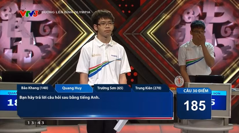 Phần thi Về đích xuất sắc đã mang lại chiến thắng cho Quang Huy.