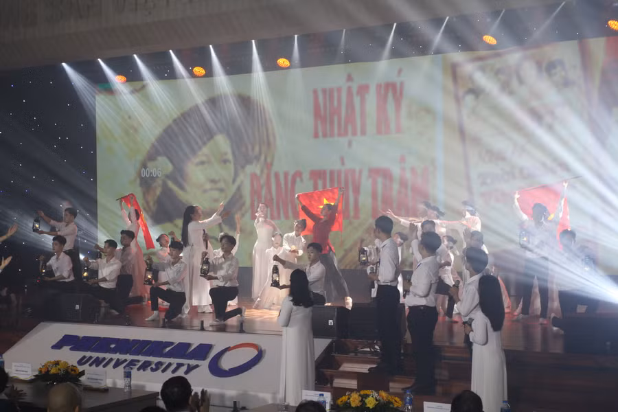 Nhiều tiết mục được chuẩn bị công phu.