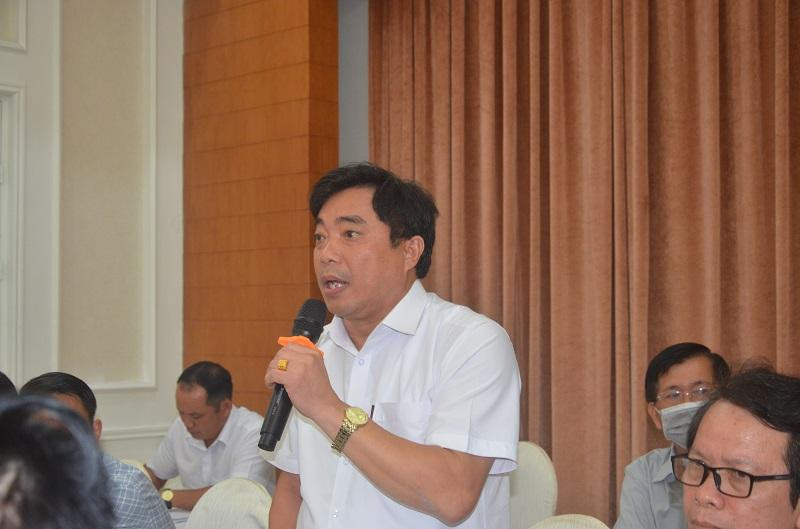 Đại diện các Sở GD&ĐT phát biểu ý kiến tại hội nghị. Ảnh Ngô Chuyên. Đại diện các Sở GD&ĐT phát biểu ý kiến tại hội nghị. Ảnh Ngô Chuyên.