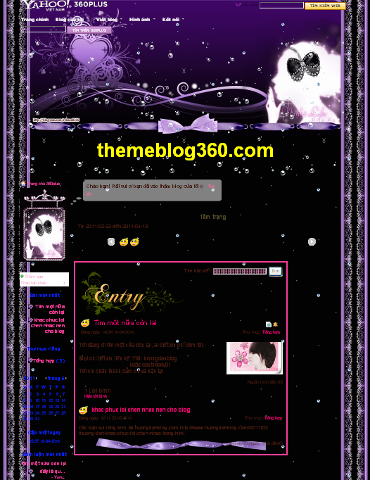 Những theme blog như thế này cũng từng là sản phẩm rất được săn lùng