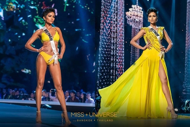 H’Hen Niê tại cuộc thi hoa hậu Hoàn Vũ 2018.( Ảnh: Missuniverse) H’Hen Niê tại cuộc thi hoa hậu Hoàn Vũ 2018.( Ảnh: Missuniverse)