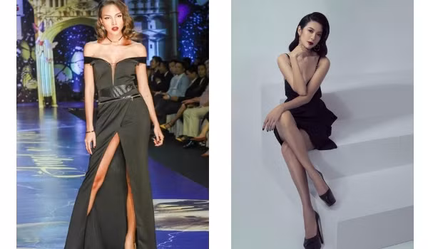 Người đẹp Minh Triệu và Thuý Vân