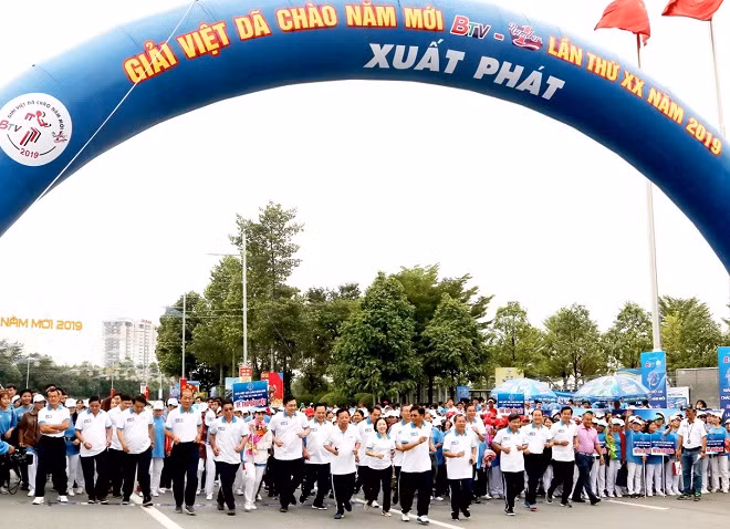 Năm nay giải thu hút 8000 vận động viên tham dự