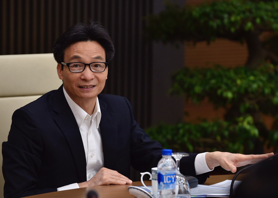 Phó Thủ tướng Vũ Đức Đam: Trong năm 2018 công tác ATTP có chuyển biến rõ rệt. Ảnh VGP/Nhật Bắc Phó Thủ tướng Vũ Đức Đam: Trong năm 2018 công tác ATTP có chuyển biến rõ rệt. Ảnh VGP/Nhật Bắc