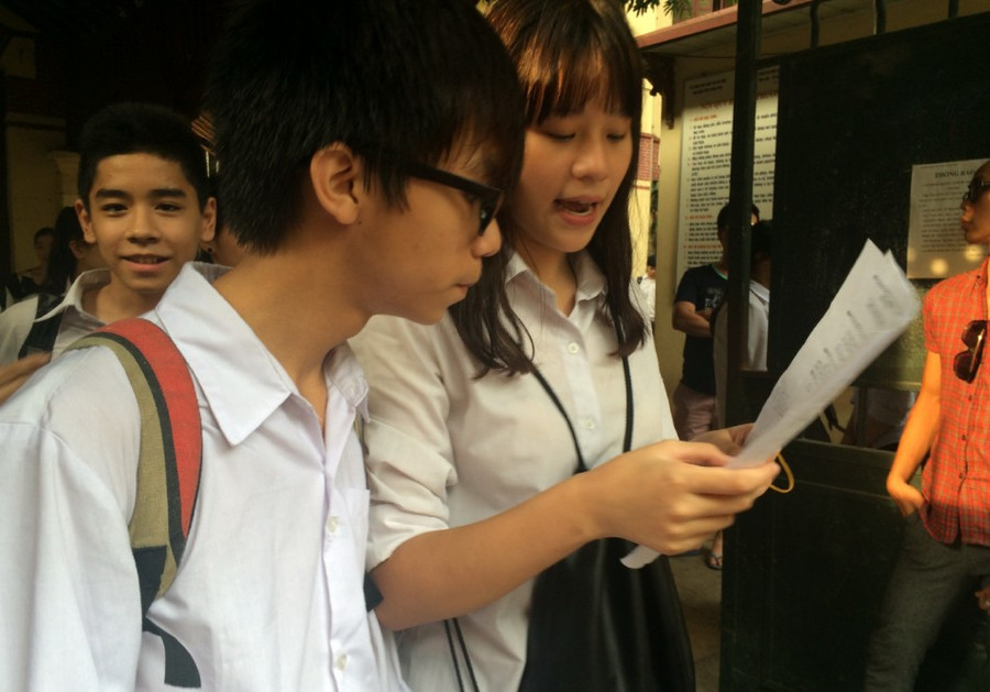 Đáp án đề thi vào lớp 10 môn Toán khu vực Hà Nội năm 2015