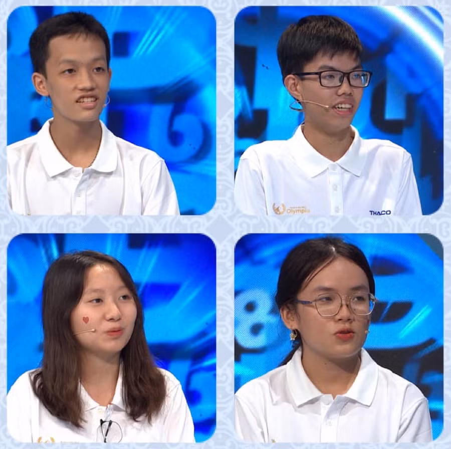 Các thí sinh tham dự cuộc thi tuần