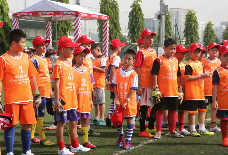 Hào hứng tham gia trại hè