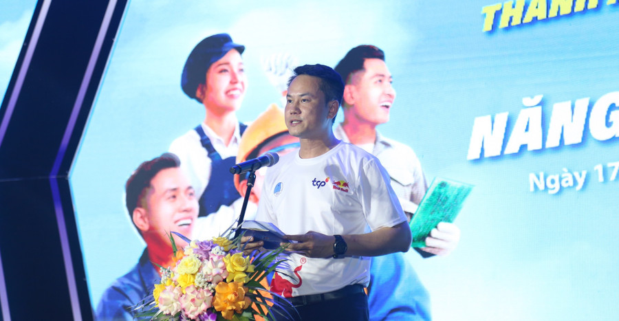 Anh Nguyễn Kim Quy, Ủy viên BTV Trung ương Đoàn, Phó Chủ tịch Thường trực Trung ương Hội Liên hiệp Thanh niên Việt Nam.