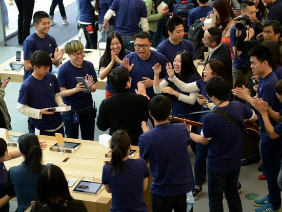 Lượng người chuyển qua dùng iPhone ngày càng nhiều. 