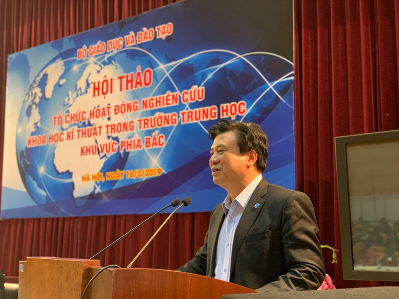 Thứ trưởng Nguyễn Hữu Độ phát biểu tại hội thảo