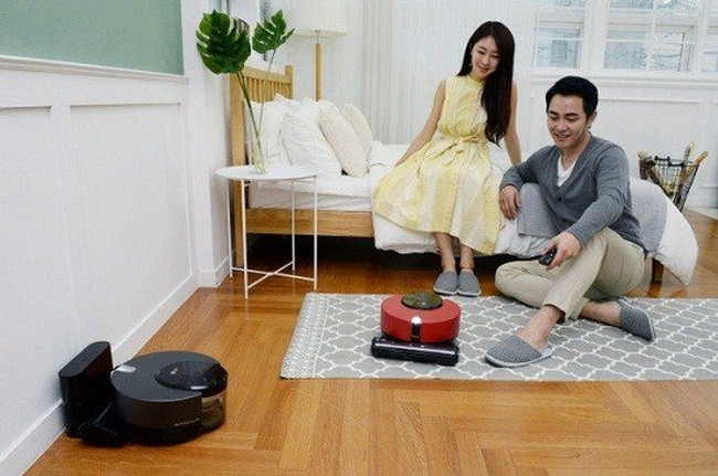 Robot hút bụi trang bị trí tuệ nhân tạo